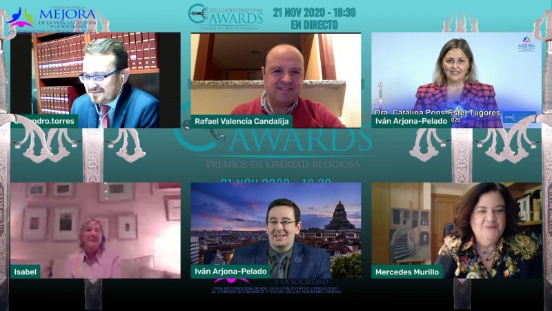 Spain Director of Religious Freedom praises the awards granted by the Foundation of the Church of Scientology