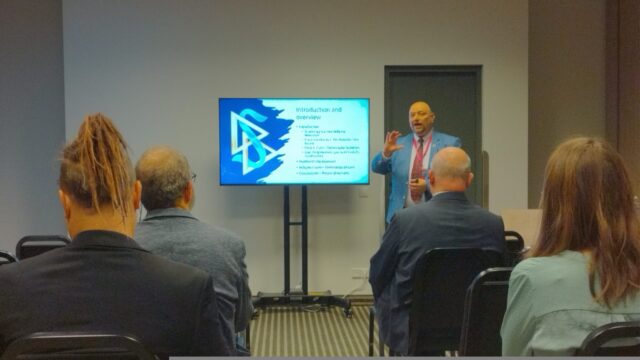 attila miklovich presenting at