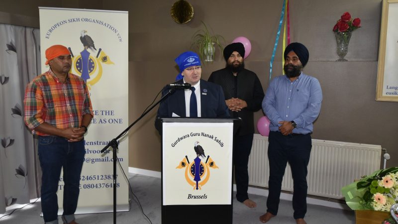 Fostering Unity and Celebrating Diversity, Scientology Representative Addresses European Sikh Organization Inauguration