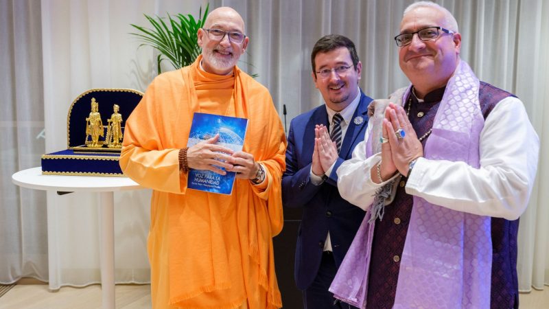 Scientology representative was invited to celebrate Hindu Diwali at the European Parliament