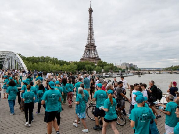 Reaching out to the people of Paris and those in the city for the 2024 Olympics with fact-based drug education and prevention from Foundation for a Drug-Free World