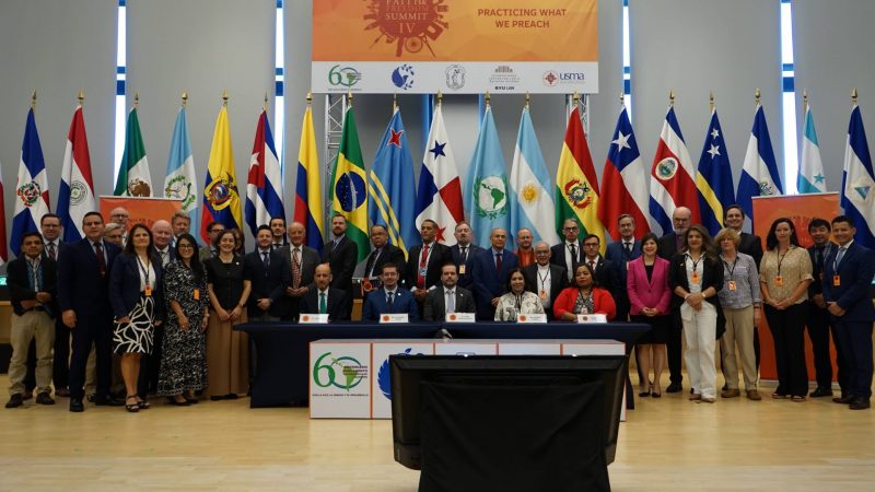 Scientology Europe participate in the Faith and Freedom Summit IV at the LatinAmerican Parliament