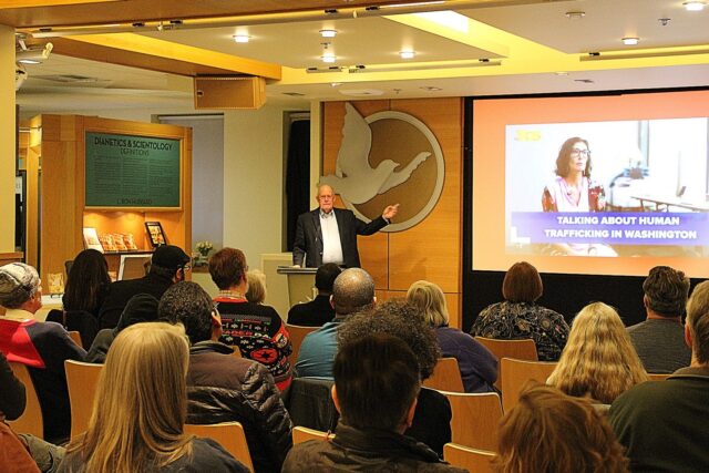 Human Rights event at Church of Scientology