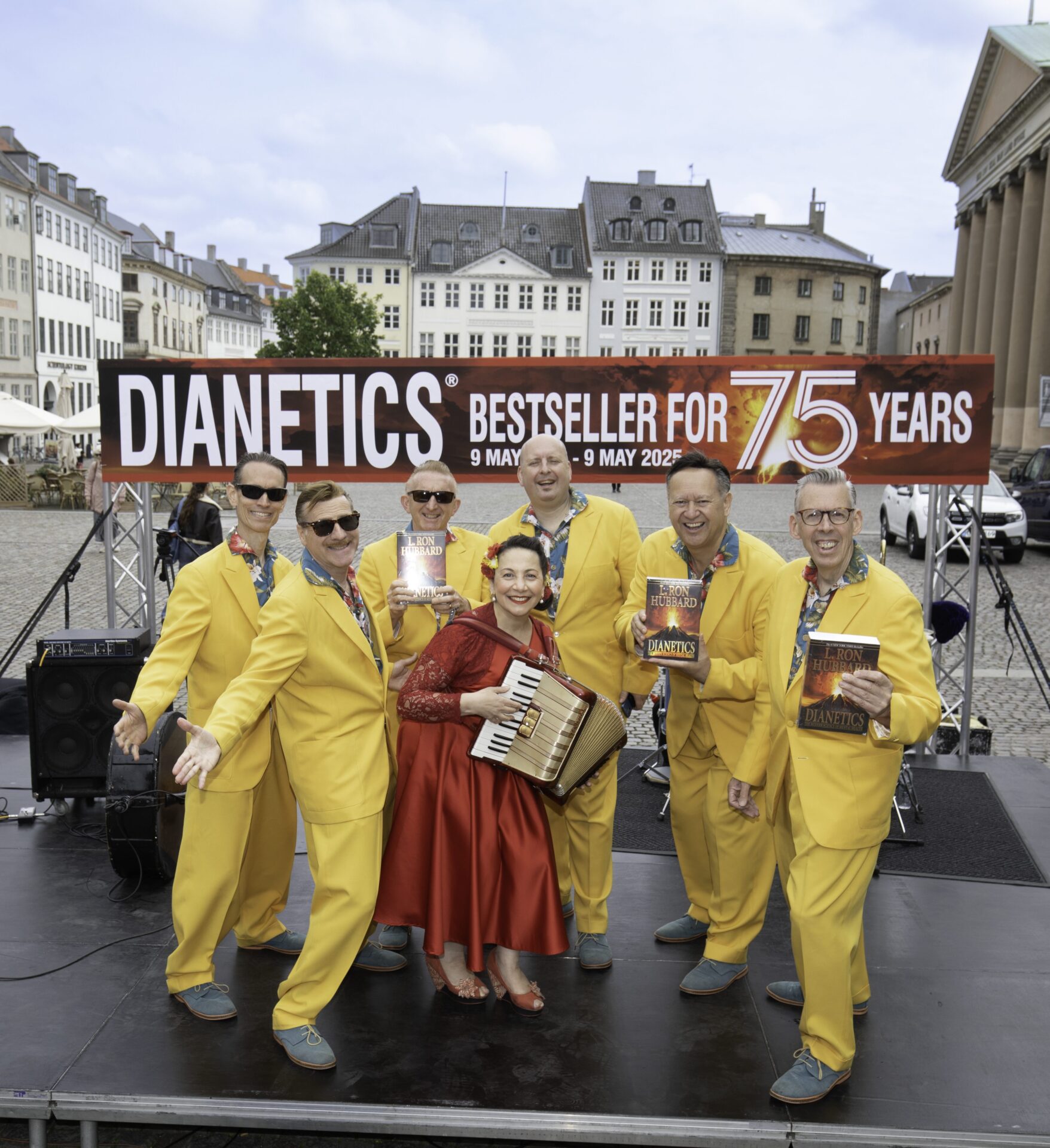 Copenhagen Celebrates 75 Years of Dianetics with High-Energy Swing Performance by The Jive Aces Copenhagen Celebrates 75 Years of Dianetics with High-Energy Swing Performance by The Jive Aces