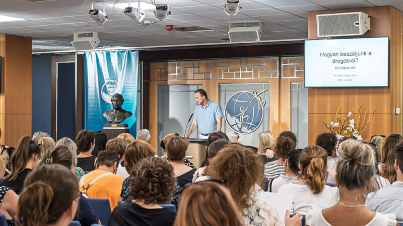Church of Scientology Hungary hosted a packed conference on International Day Against Drug Abuse