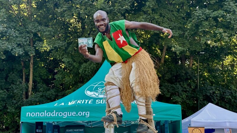 Standing Up for a Drug‑Free Future at Festival Afrodisiac in Brussels