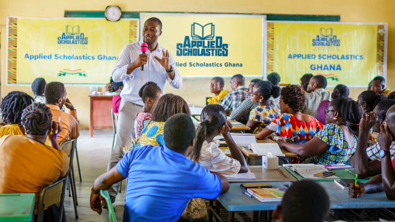 Ghanaian Educator’s Literacy Campaign Featured on Voices for Humanity Resonates with Europe’s Development Goals