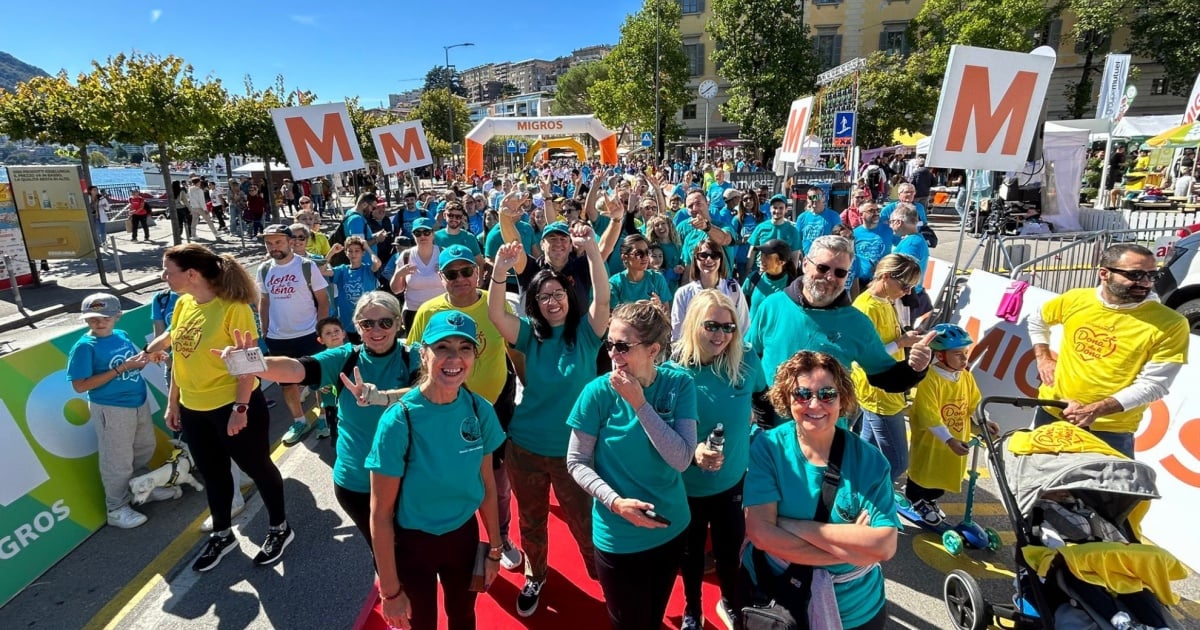 Scientologists Run for a Drug-Free Future in Lugano 1 Scientologists Run for a Drug-Free Future in Lugano