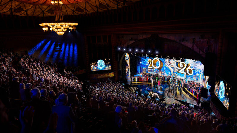 Scientology’s New Year 2026 Celebration Reviews Global Expansion and Social Programmes at Los Angeles’ Shrine Auditorium