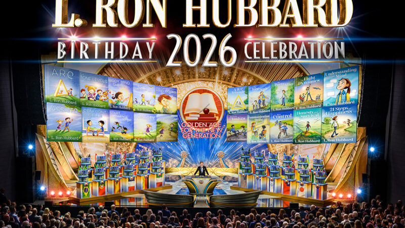 Scientologists celebrate L. Ron Hubbard Birthday in 2026