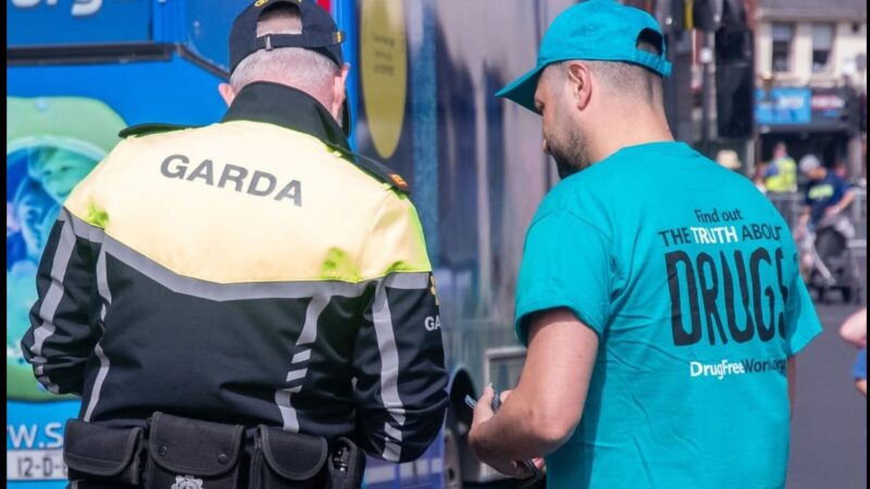 Scientology Volunteers Bring Drug-Prevention Education to Clondalkin Festival in Ireland